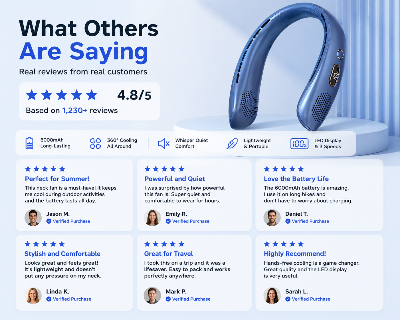 ArcticAir™ Wearable Fan